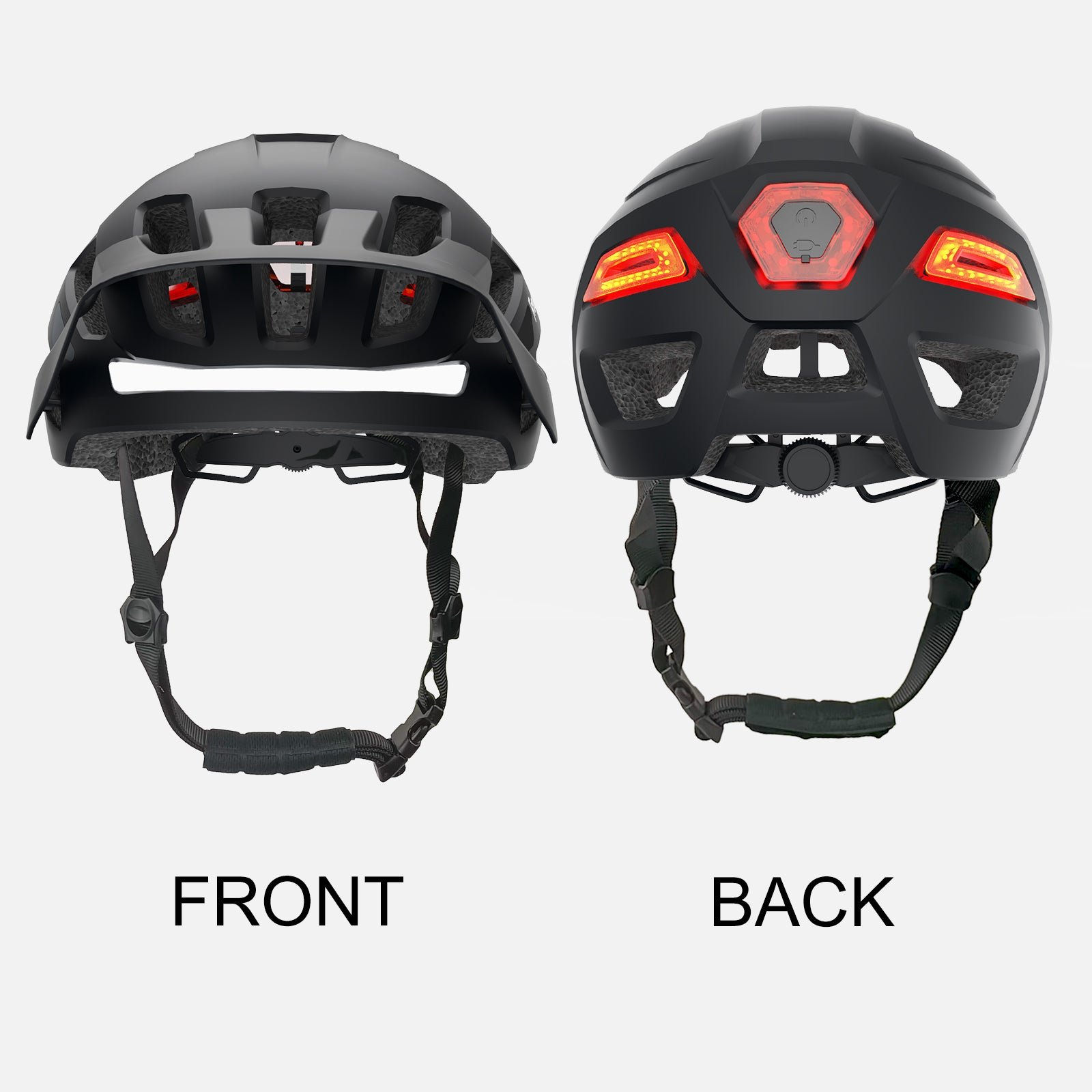 Freego Smart Bike Helmet with LED Signals & Remote Control for Adults - Image 2