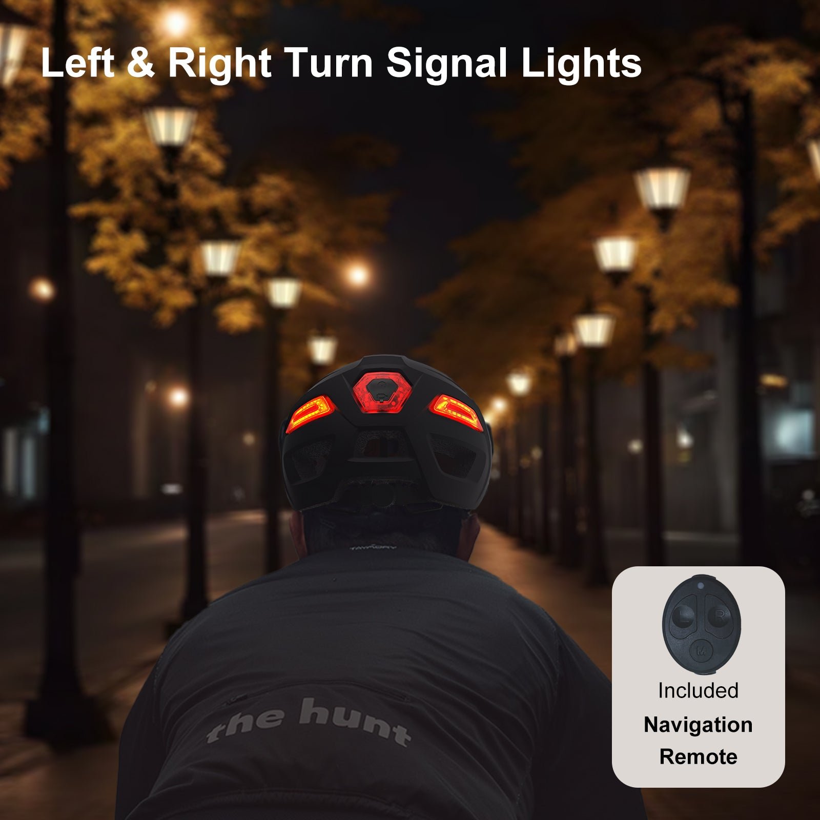 Freego Smart Bike Helmet with LED Signals & Remote Control for Adults - Image 4