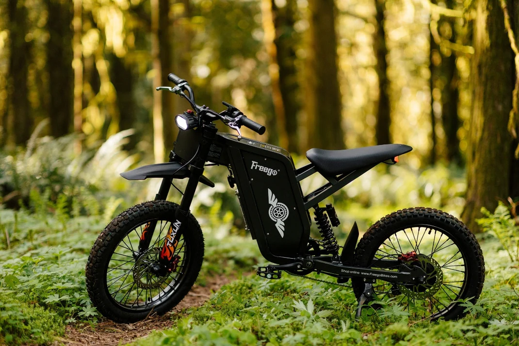 freego x1 in a forest setting