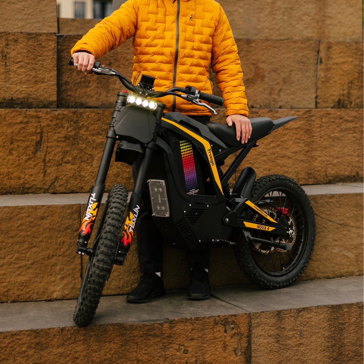 Freego Nova 4 Mid-Drive Electric Dirt Bike - Image 15