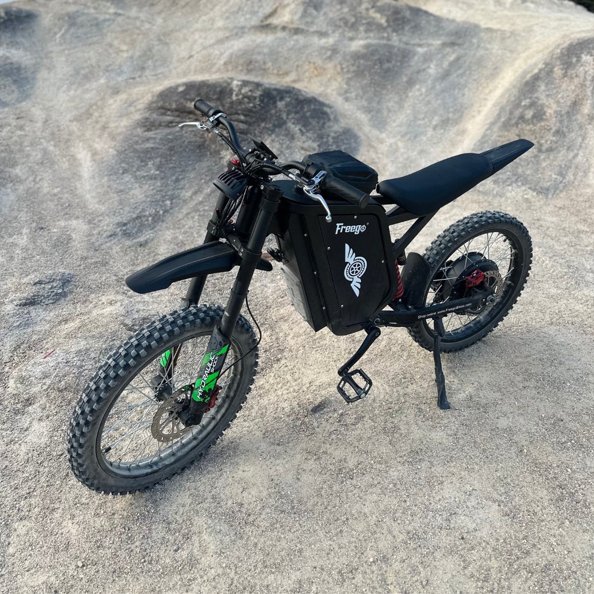 Freego X3 All-Terrain Electric Dirt Bike with Pedals - Image 9