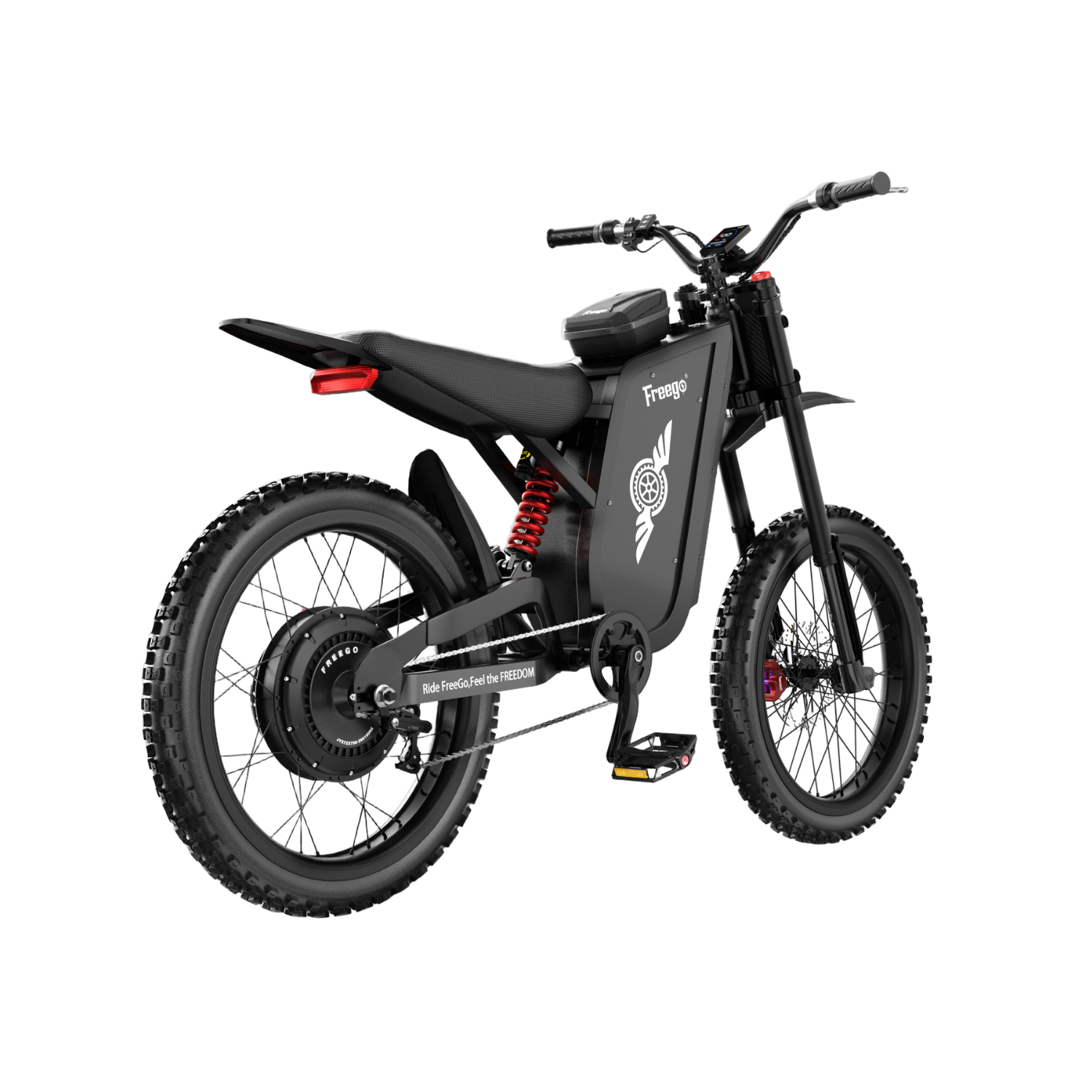 Freego X3 All-Terrain Electric Dirt Bike with Pedals - Image 16