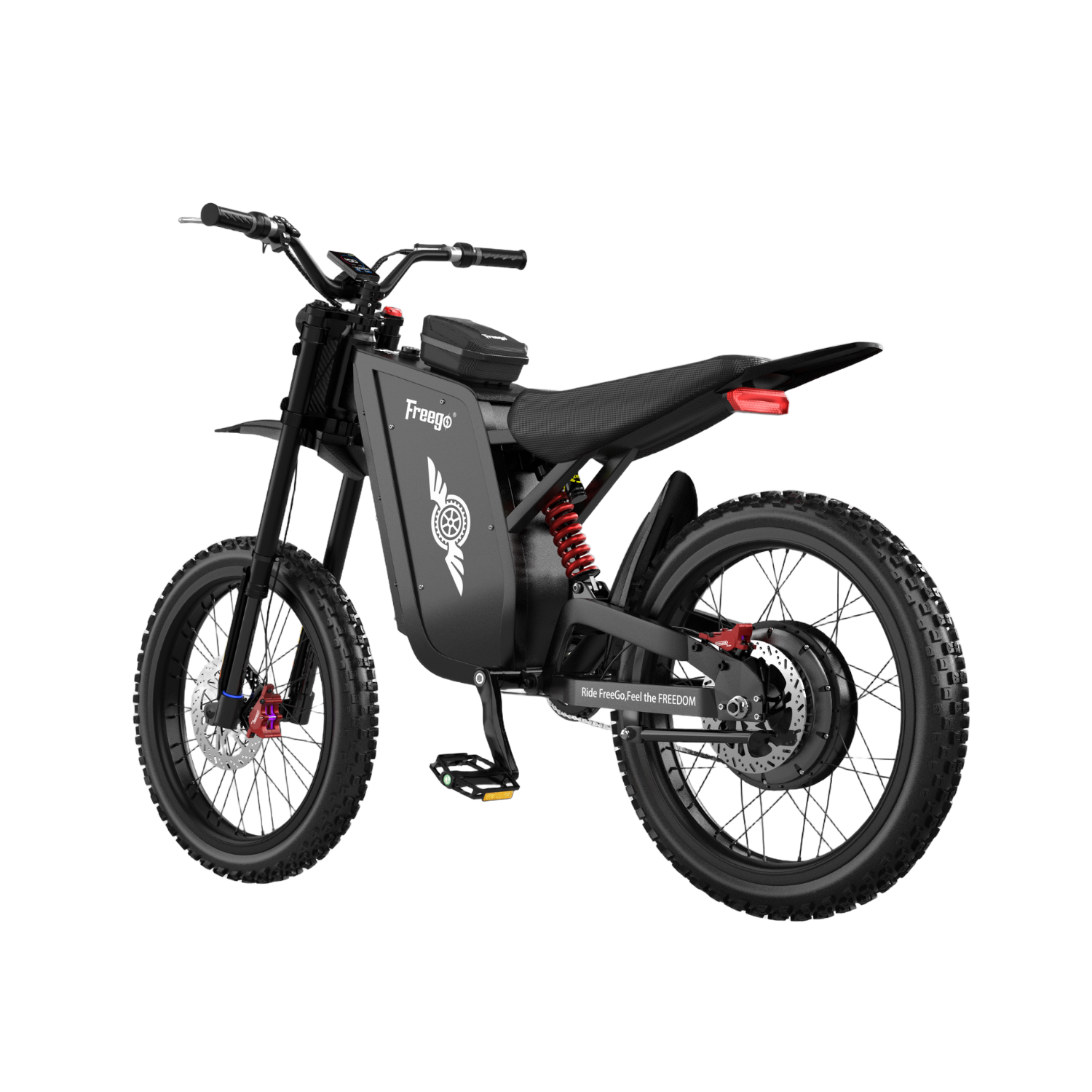 Freego X3 All-Terrain Electric Dirt Bike with Pedals - Image 14