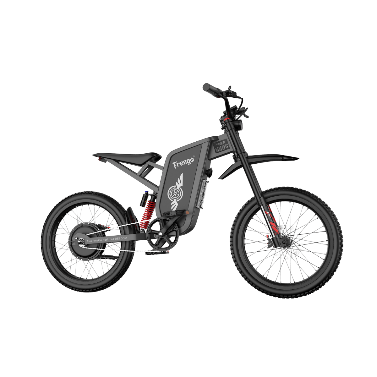 Freego X1 Series Agile All-Terrain Electric Dirt Bikes with Pedals - Image 13