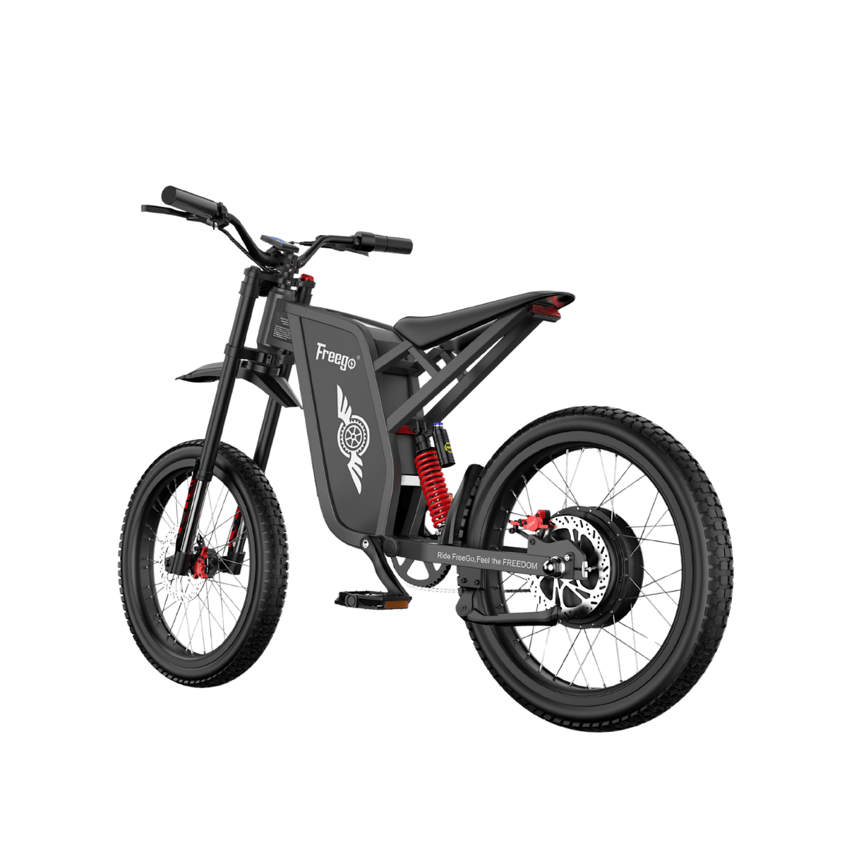 Freego X1 Series Agile All-Terrain Electric Dirt Bikes with Pedals - Image 11